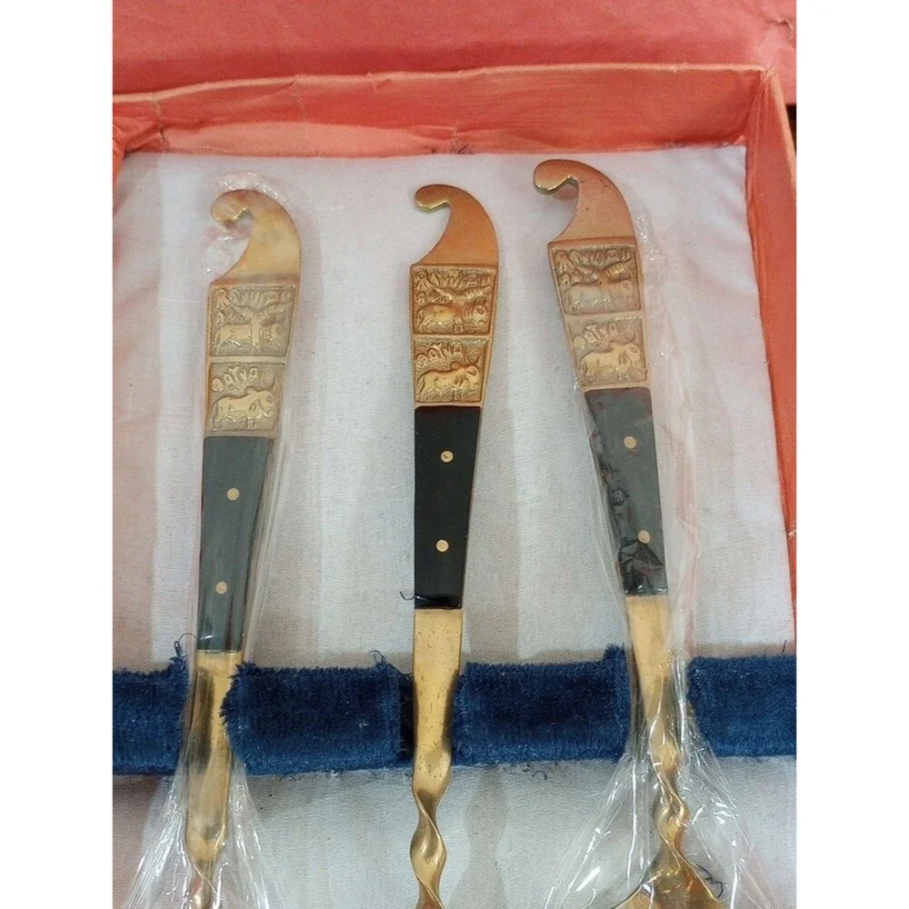 Prefollet KB Copper and Brass Service Set - Vintage!